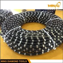 11.5mm Rubber Fixing Diamond Wire Saw for Granite Quarry 11.5mm Rubber Fixing Diamond Wire Saw for Granite Quarry
