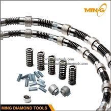 11.5mm Spring Coating Diamond Wire Saw for Marble Quarrying