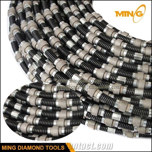 11.5mm Spring Coating Diamond Wire Saw for Marble Quarrying