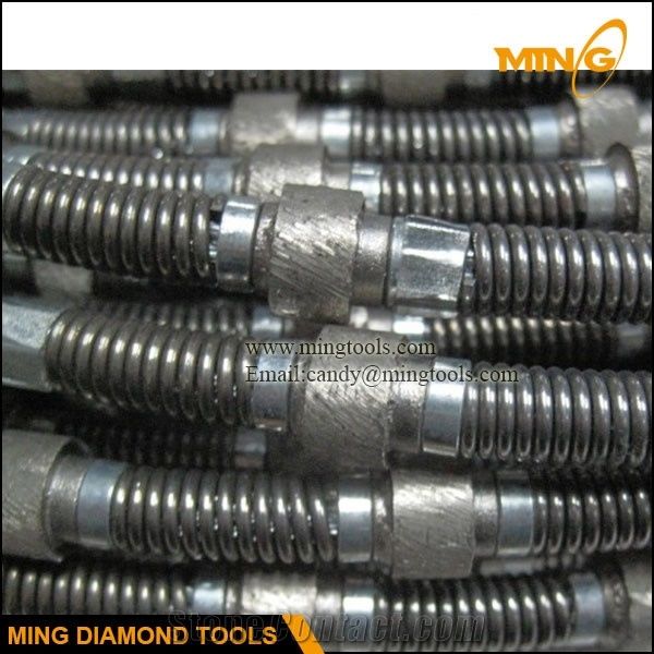 11.5mm Spring Coating Diamond Wire Saw for Marble Quarrying