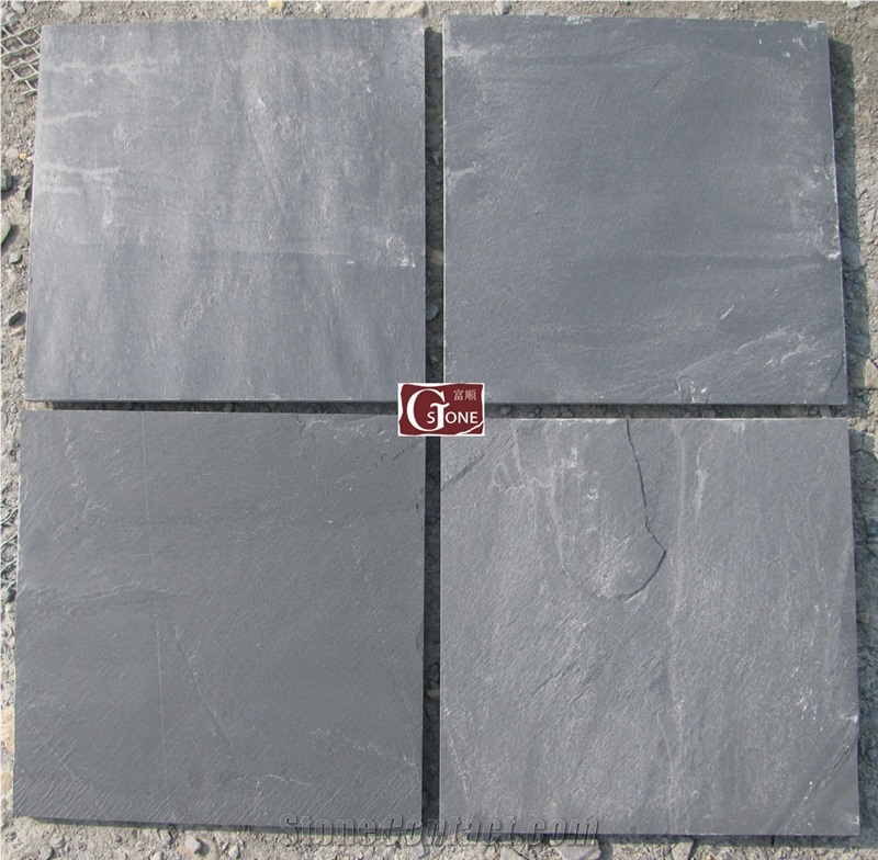 China Black Slate Slabs & Tiles