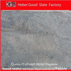 China Green Quartzite Honed Surface