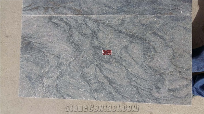 China Green Quartzite Honed Surface