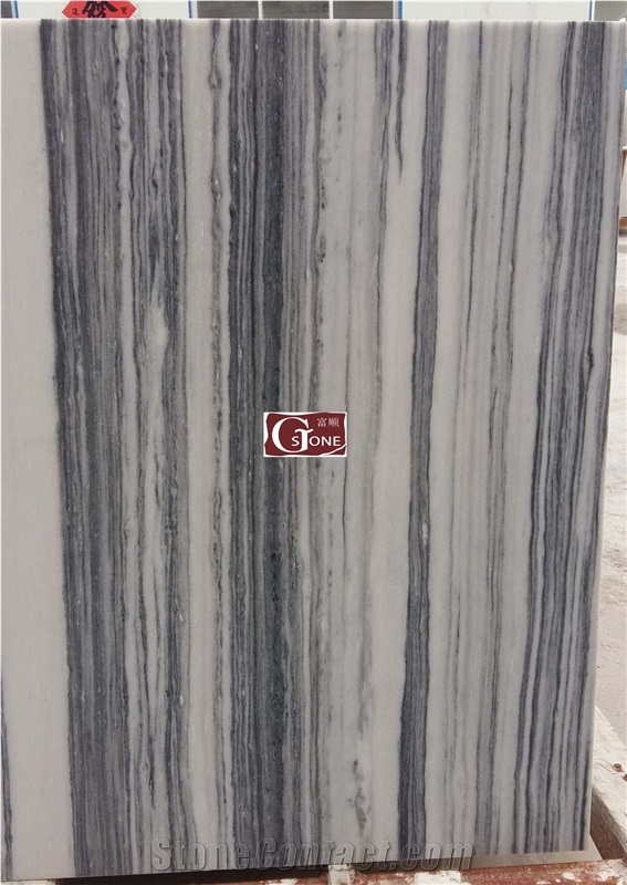 Grey Wooden Veins Quartizte Slabs