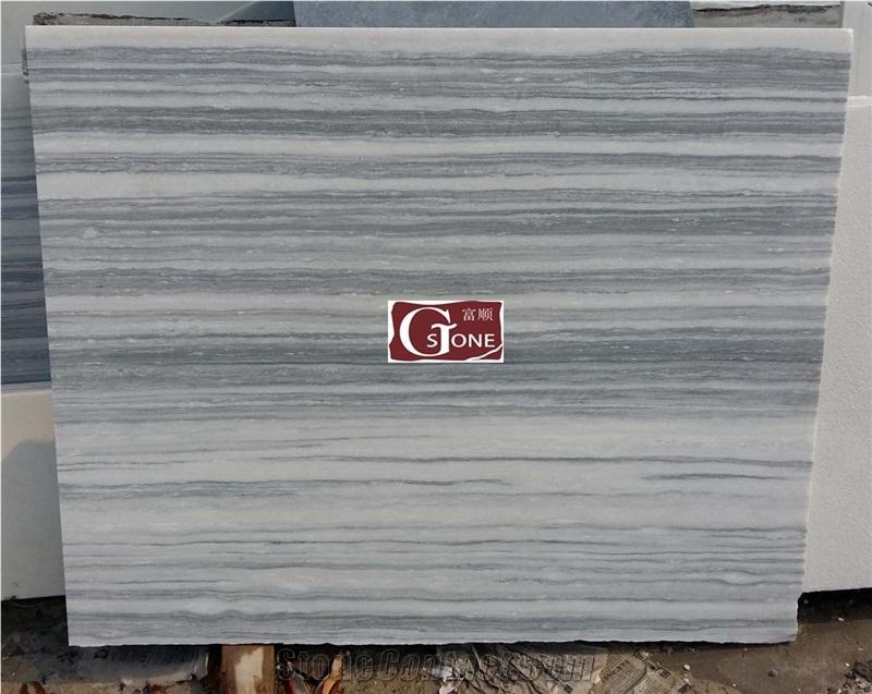 Grey Wooden Veins Quartizte Slabs
