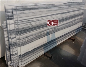 Grey Wooden Veins Quartizte Slabs