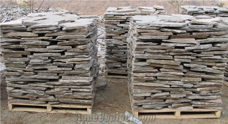 Pink Quartzite Flagstone, Random Flagstones, Flagstone Driveway, Irregular Flagstones