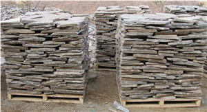 Pink Quartzite Flagstone, Random Flagstones, Flagstone Driveway, Irregular Flagstones