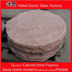 Red Stepping Stone, China Red Slate Flagstone