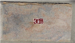 Rusty Quartzite Caps, Yellow Quartzite Pier Caps & Wall Coping