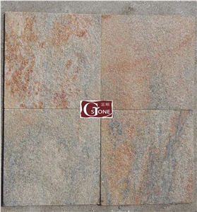Rusty Quartzite Flamed Surface