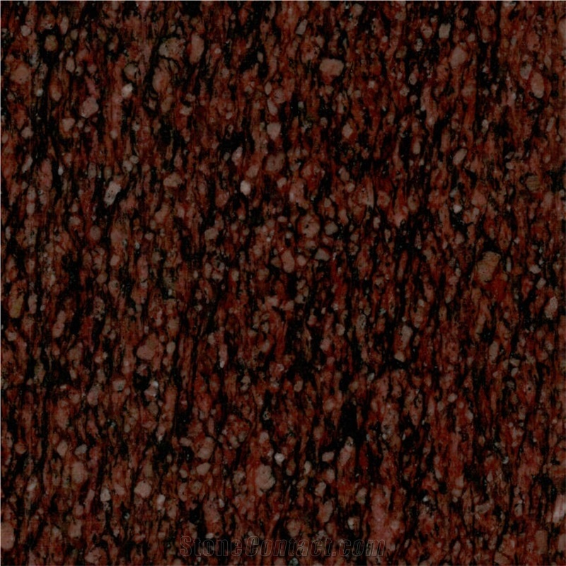Cats Eye Granite Slabs & Tiles, India Red Granite