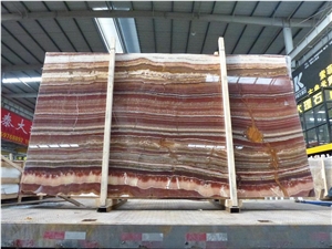 Fantastico Onyx, Red Onyx, Carpet Onyx, Slabs or Tiles for Background Wall, or Flooring Coverage or Other Interior Decoration, Very Beautiful and Nice Price