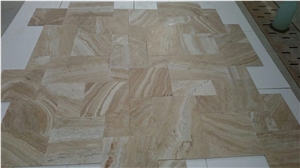Light Picasso Travertine Pattern Set from Turkey, Romane Crema Travertine Tiles, Tuscany Ivory Onyx Travertine Slabs Turkey