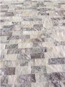 Lilac Marble Split Face Mosaic, Calacatta Viola Split Face Mosaic Turkey