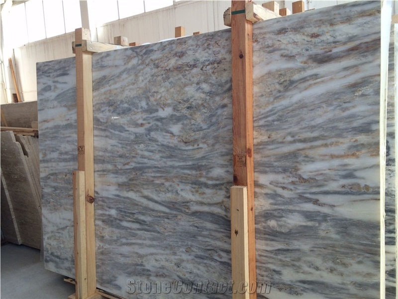 Luna Lucida Marble Slabs&Tiles, White Marble Turkey