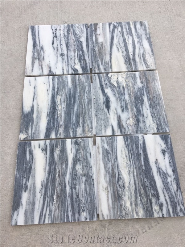 Ocean Blue Marble Tile&Slab, White Blue Marble Turkey