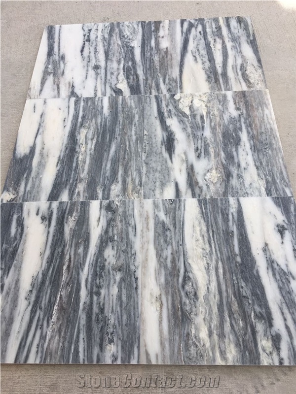 Ocean Blue Marble Tile&Slab, White Blue Marble Turkey