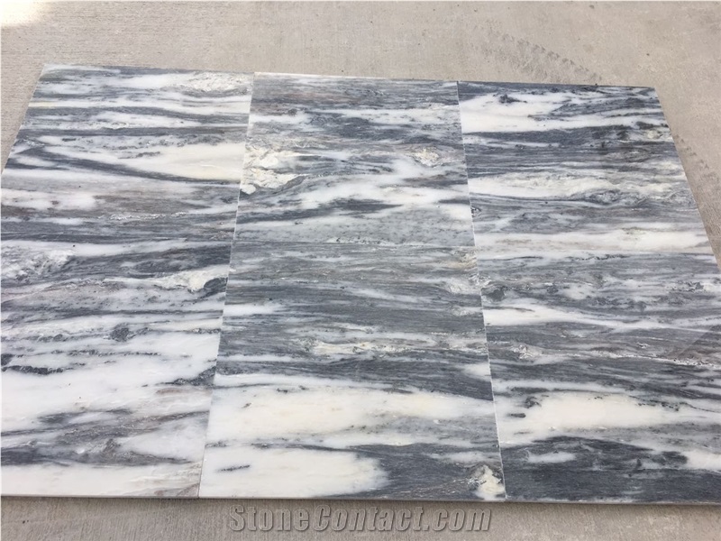 Ocean Blue Marble Tile&Slab, White Blue Marble Turkey