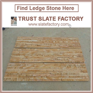 Yellow Quartzite Capping Stone,Beige Quartzite Patio,Desert Quartzite Walling