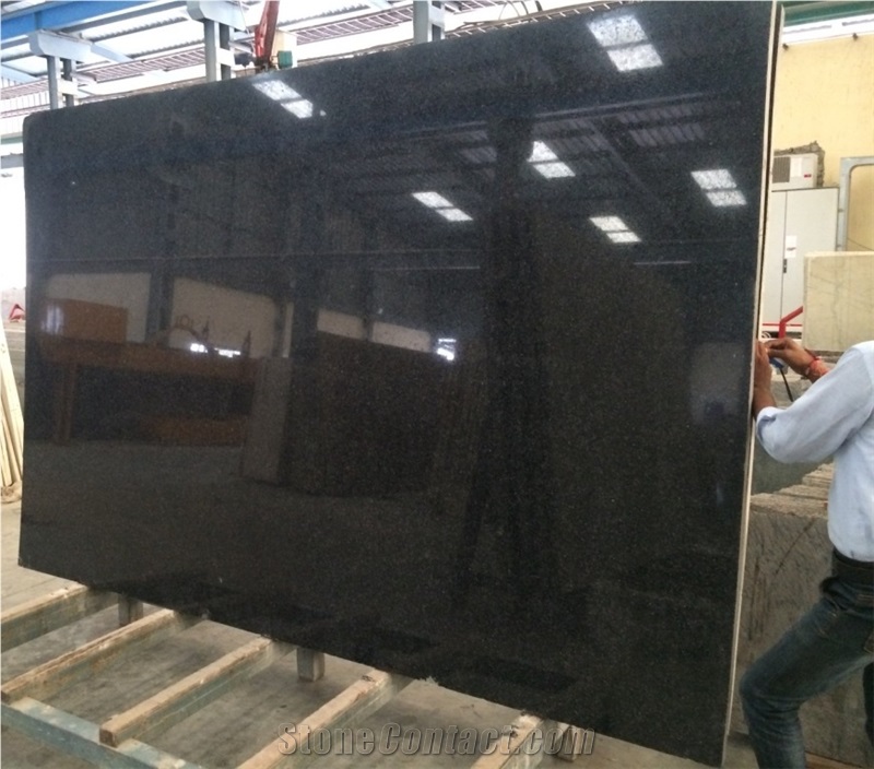Raj.Black- Rajasthan Black Granite Slabs