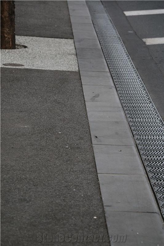 Bam Blue Stone - Victorian Bluestone Gutterstone and Kerbing Channel-2
