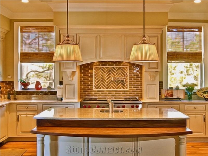 Golden Series Coffee Brown Artificial Quartz Stone Polished Surface for Countertop Vanity Top and Bench Top Resistant to Heat/Stain/Scratch with Bevel Edges and Customized Edges Available