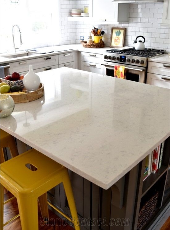 Man-Made Quartz Stone Slabs&Tiles,More Durable Than Granite,Thickness 2/3cm with the Perfect Final Touch,A Great Fit for Multifamily/Hospitality Projects