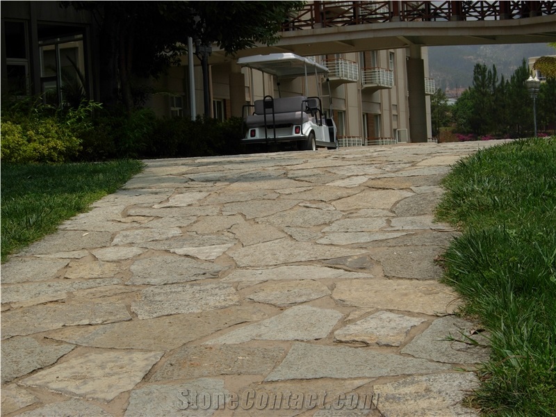 China Yunnan Bluestone Cube Stone & Pavers,Courtyard Road Pavers,Exterior Pattern