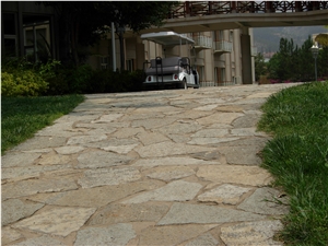 China Yunnan Bluestone Cube Stone & Pavers,Courtyard Road Pavers,Exterior Pattern