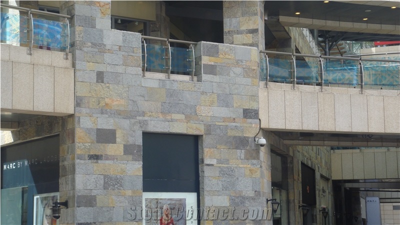 Yunnan Bluestone Walling Tiles and Building Stones Natural Cleft