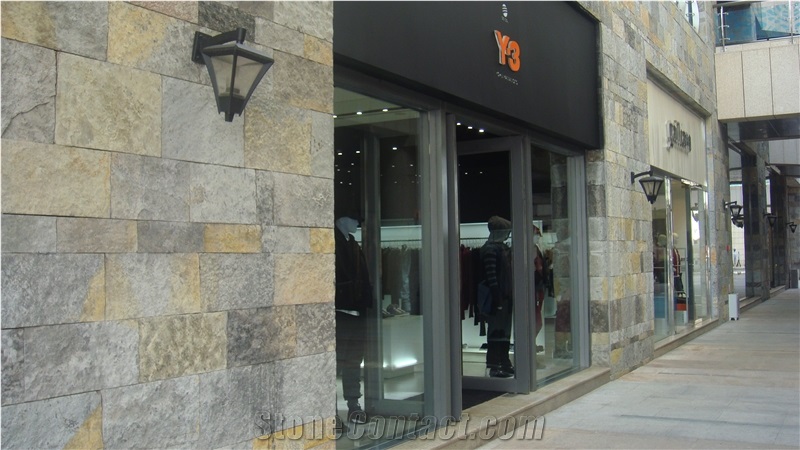 Yunnan Bluestone Walling Tiles and Building Stones Natural Cleft