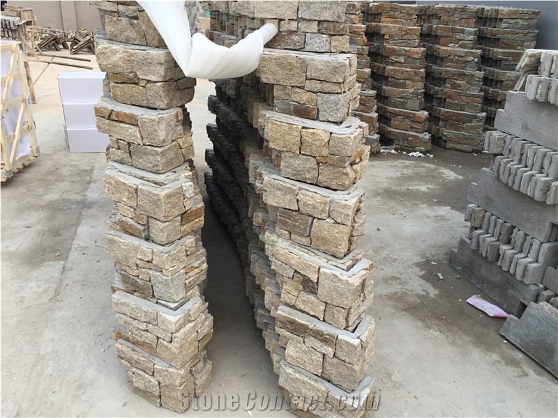 Cement Ledge Corner Stone,Cement Ledge Stone Panel, Slate Cultured Stone, Wall Cladding