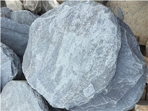 Grey Slate Round Flagstone,Random Flagstone