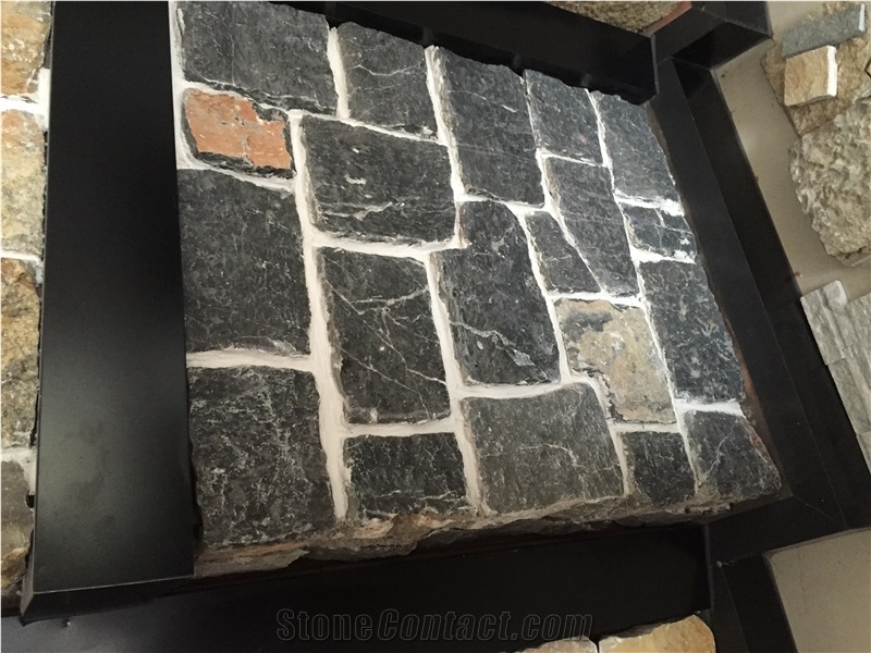 Loose Stone.Colorful Slate Wall Cladding,Stacked Stone Veneer