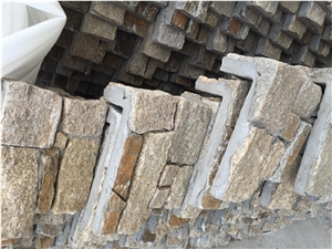 Rusty Slatestone Outside Corner Panels,Stack Stone Corners,Ledge Stone Corner