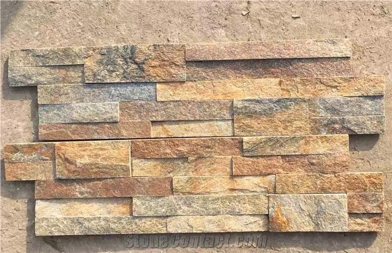 Tiger Skin Rusty Quartz Culture Stone
