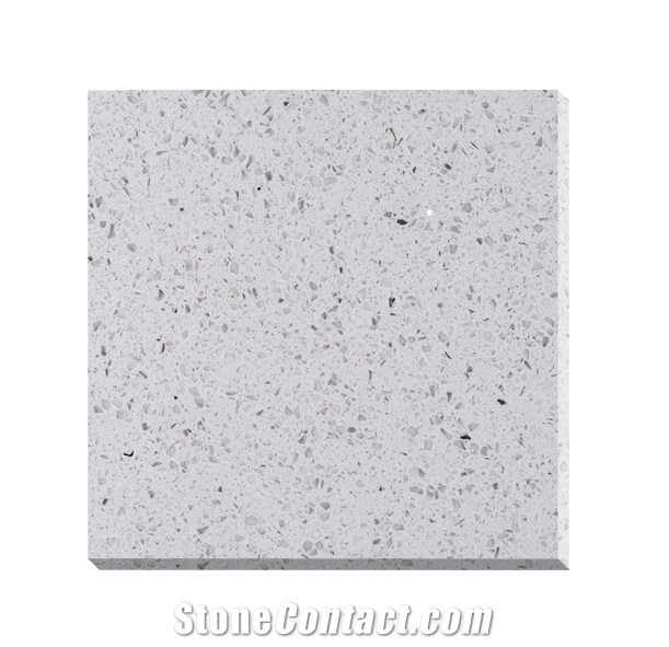 Carrara White Quartz Stone / White Quartz / Quartz Surfaces / Engineered Stone Tiles & Slab / Artificial Stone