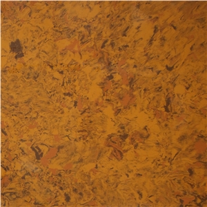 China Color Quartz Stone with Flower Design, Manmade Artificial Stone Quartz on Sales