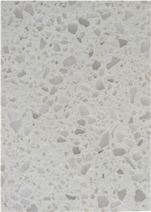 China Pure Quartz Stone Tile & Slab, Semipermeable Sand Quartz for Countertop or Vanity Top, High Quality Artificial Stone