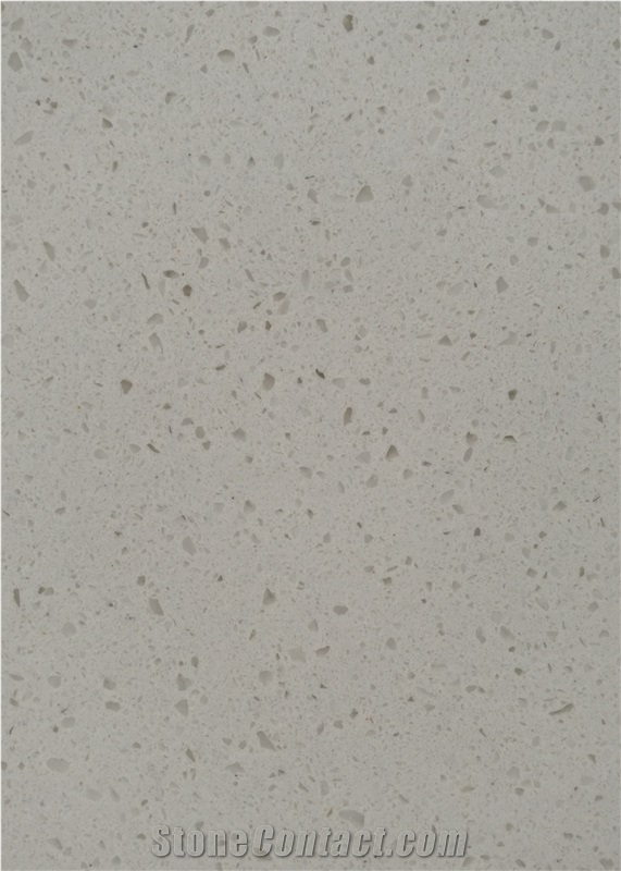 China Pure Quartz Stone Tile & Slab, Semipermeable Sand Quartz for Countertop or Vanity Top, High Quality Artificial Stone