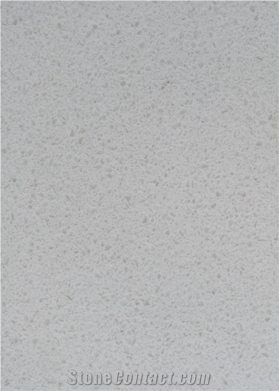 China Pure Quartz Stone Tile & Slab, Semipermeable Sand Quartz for Countertop or Vanity Top, High Quality Artificial Stone