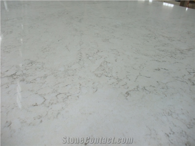 China Pure White Quartz Slab & Tile, Manmade Artificial Quartz Stone on Sales, Good Quality with Competitive Price Quartz Tile