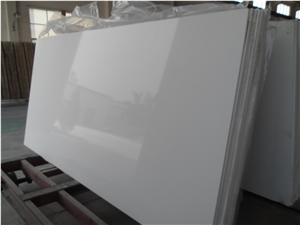 China Super White Quartz Stone Tile, Artificial Quartz Tile & Slab, Good Quality Stone Direct from Factory