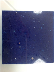 China Synthetic & Artificial Crystal Blue Quartz Stone 2cm & 3cm Big Slabs for Usa and Canada Market Used for Countertops,Vanity Tops ,Bar Tops