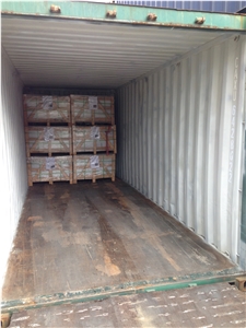 China Wooden White Marble Mixed With Glass, Linear Strips Mosaic Tile, Glass Stone Mosaic For Flooring & Wall