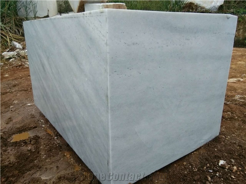 Crystal White Marble Blocks