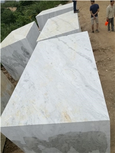 Crystal White Marble Blocks