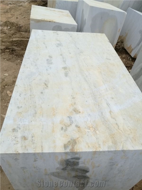 Crystal White Marble Blocks