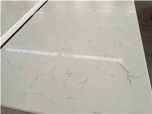 High Quality China Made Engineered Stone -Volakos White Quartz Contertops ,Kitchen Bar Tops for Usa and Canada Market High Quality China Made Engineered Stone -Volakos White Quartz Contertops ,Kitchen Bar Tops for Usa and Canada Market